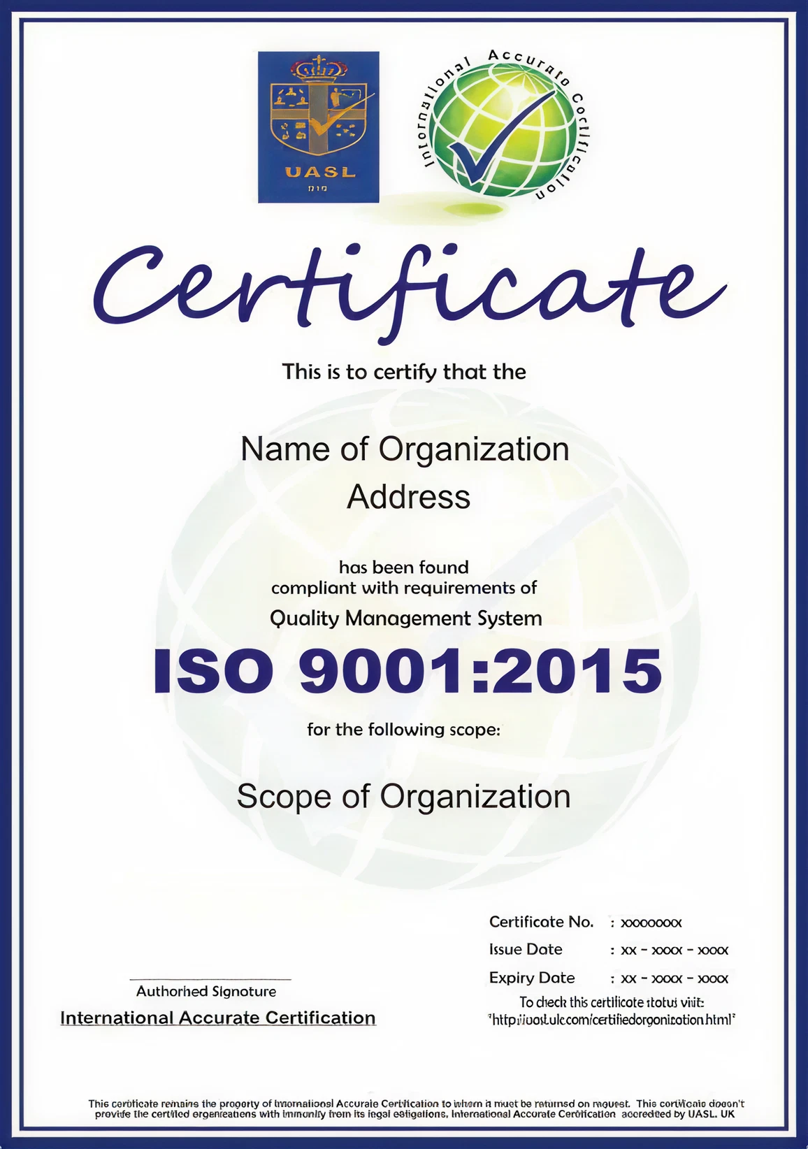 ISO 9001 – إدارة الجودة